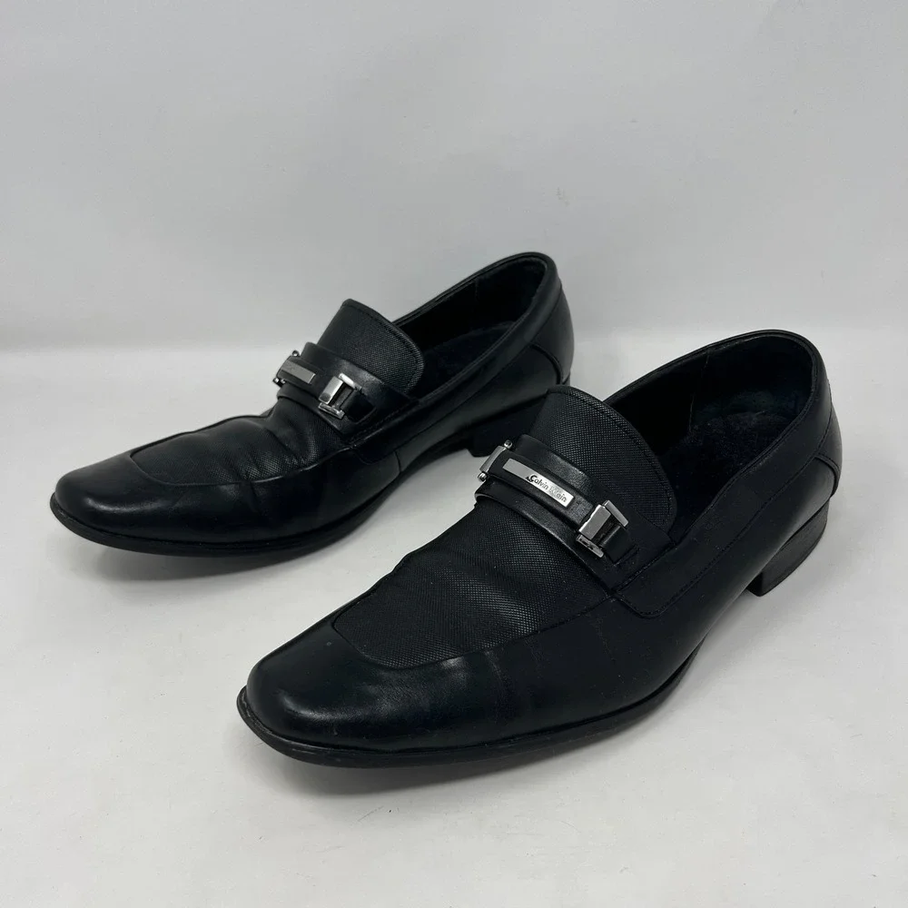Calvin Klein Men's Barker Slip-on Dress Shoes‎ Size 9.5 #34F0701